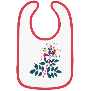 Discover Flower branch Bibs