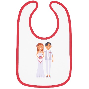 Discover wedding couple Bibs