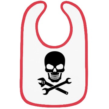 Discover skull tools Bibs
