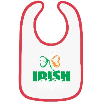 Discover Irish Nana Shamrock Clover - Cute Irish Bibs