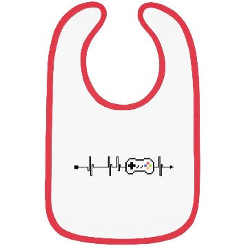 Discover Gamer's Heartbeat. GAMER Bibs