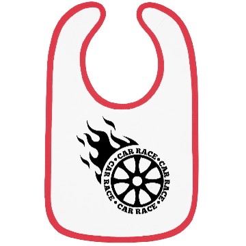 Discover Car race logo Bibs
