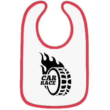 Discover Car race logo Bibs