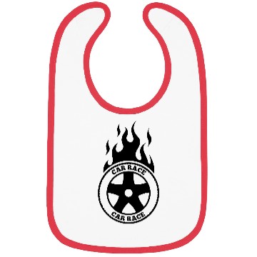 Discover Car race logo Bibs