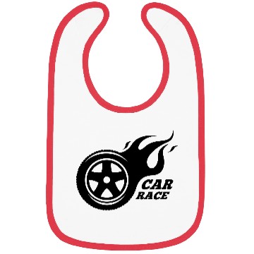 Discover Car race logo Bibs