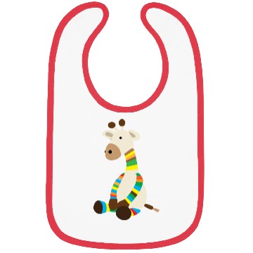 Discover Giraffe Bibs
