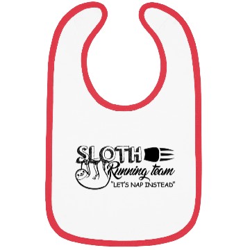 Discover Sloth Running Team Mug Bibs