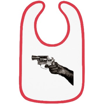 Discover Monkey With Gun Bibs