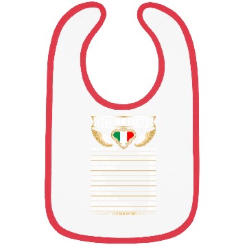 Discover Italian Facts Bibs