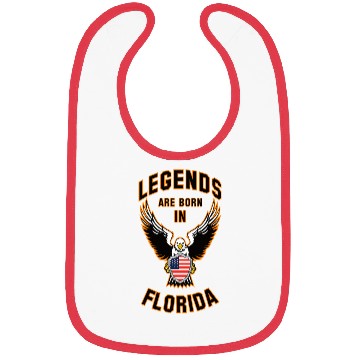 Discover Legends are born in Florida Bibs