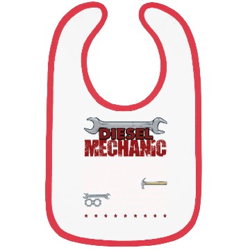 Discover Funny Diesel Mechanic Meaning Bibs