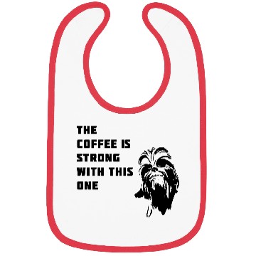 Discover coffee chewbacca strong dark side beart Movie lol Bibs