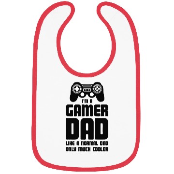 Discover Gamer Dad Bibs