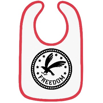 Discover Emblem eagle and freedom Bibs