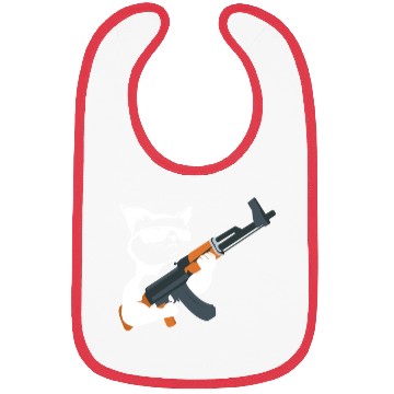 Discover Gunning for Kitties funny Cat Gift Bibs Bibs