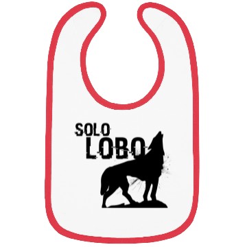 Discover Solo Lobo - Lone wolf spanish Bibs