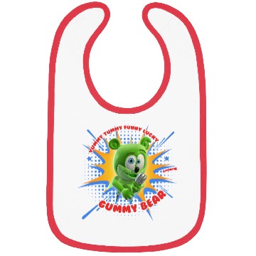 Discover Funny Lucky Gummy Bear Bibs