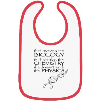 Discover Science Biology Chemistry Physics Funny Science T Bibs