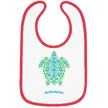 Discover Turtle Koo Koo Kachoo Bibs