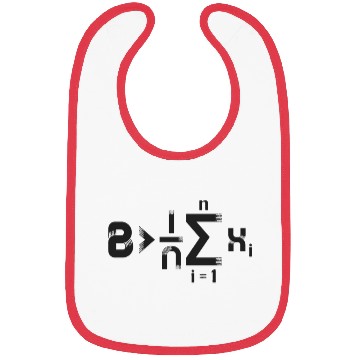 Discover B Greater Than Average Funny Math Joke Bibs