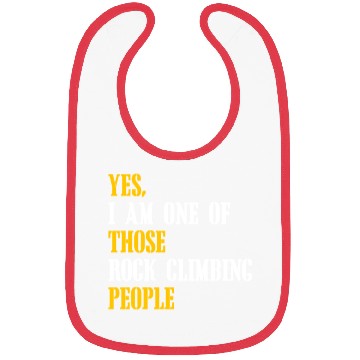 Discover Rock climbing people Bibs