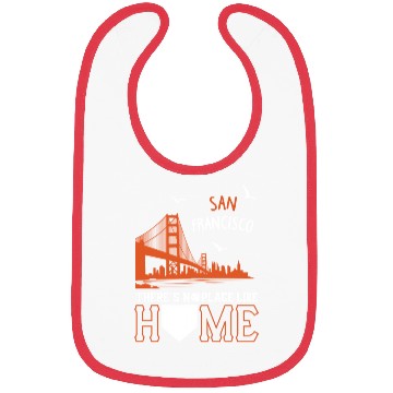 Discover Baseball - san francisco my home Bibs