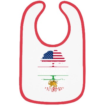 Discover American Grown with Persian Roots Persia Design Bibs