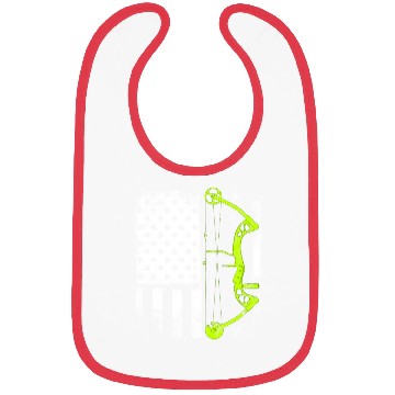 Discover Archery Compound Bow USA Flag Bibs