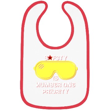 Discover Safety Is Number One Priority - Crazy Russian Hacker Safetyglasses Bibs