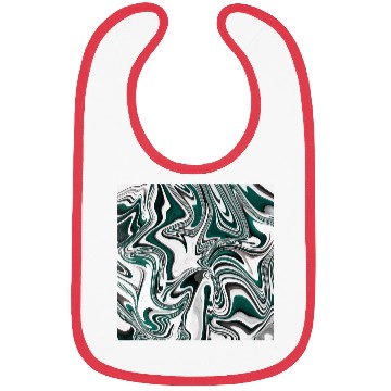 Discover Abstract Pattern Marble Bibs