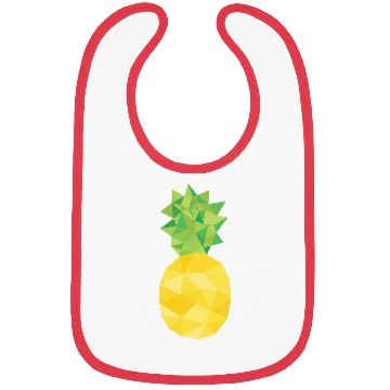 Discover pineapple, pine apple, triangle, food Bibs