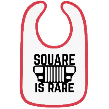 Discover Square is Rare Jeep Bibs