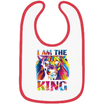 Discover I Am The King - Lion - Total Basics Bibs