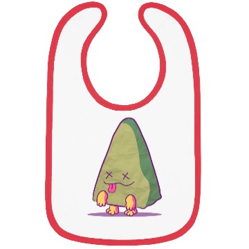 Discover It's not an avocado , it's a zombie triangle! Bibs