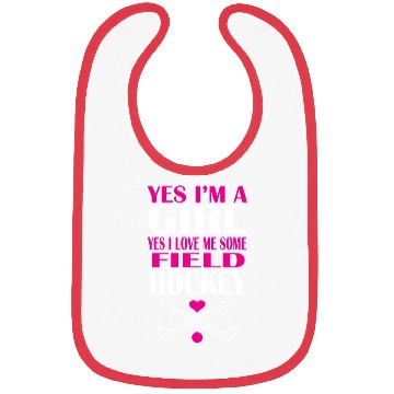 Discover Field hockey girl Bibs