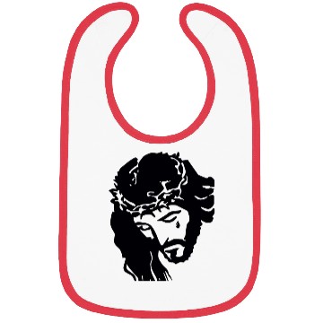 Discover JESUS CROWN OF THORNS Bibs