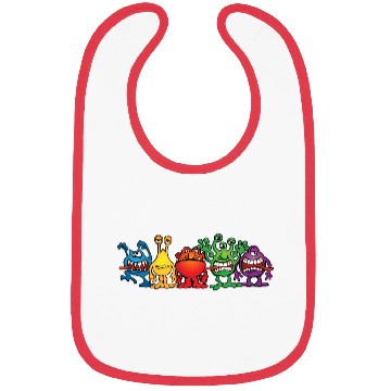Discover Alien Friends Bibs