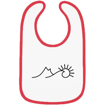 Discover mountain Sea Sun Bibs