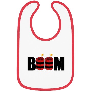 Discover boom lit tnt dynamite explode explosion explosive Bibs