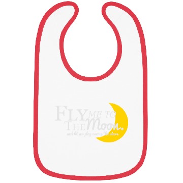 Discover Fly me to the moon Bibs