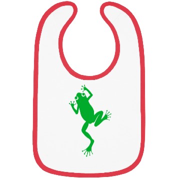 Discover frog green Bibs