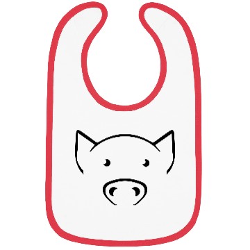 Discover Pig Piglet Bibs