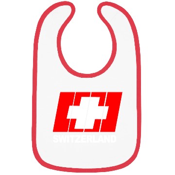 Discover Switzerland Flagg Bibs