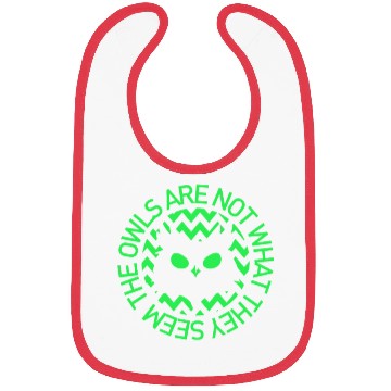 Discover OWLS ARE NOT WHAT THEY SEEM OWLS TWIN PEAKS INSPIR Bibs