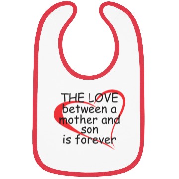 Discover The Love Between a Mother and Son Bibs