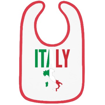 Discover Italian Gift - Italy Map Country Bibs