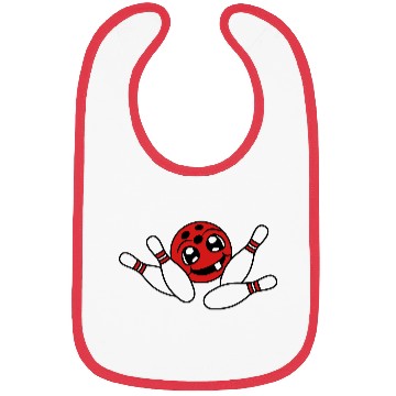 Discover strike upset ball bowling ball bowling pins bowlin Bibs