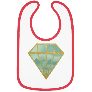 Discover Golden Indie Diamond shape Mountain Bibs
