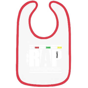 Discover Hip-Hop Collection "Rap" Bibs