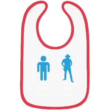 Discover Your Uncle My Uncle Cowboy Bibs